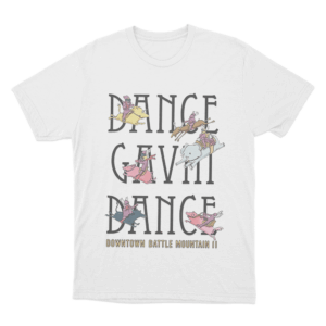 Downtown Battle Mountain II Unisex T Shirt White