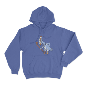 Elder Goose Unisex Hoodie Blue